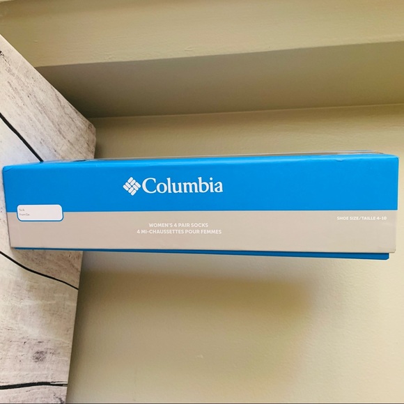 new 🌹 Columbia women socks shoe size 4-10 gift set - 4 pairs - Picture 11 of 12
